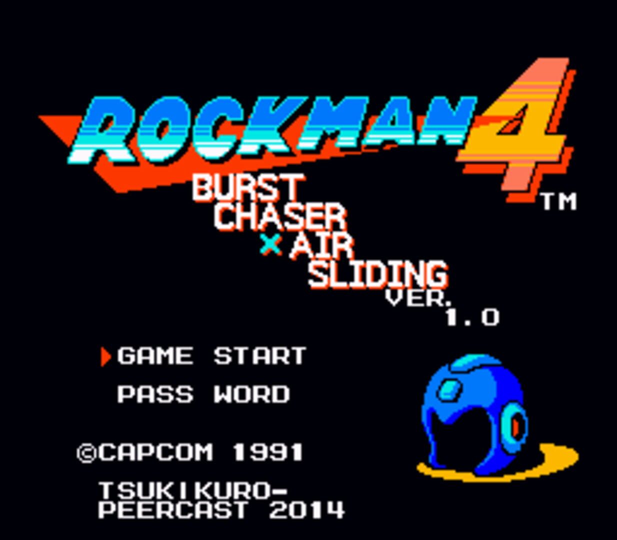 Captura de pantalla - Rockman 4: Burst Chaser X Air Sliding