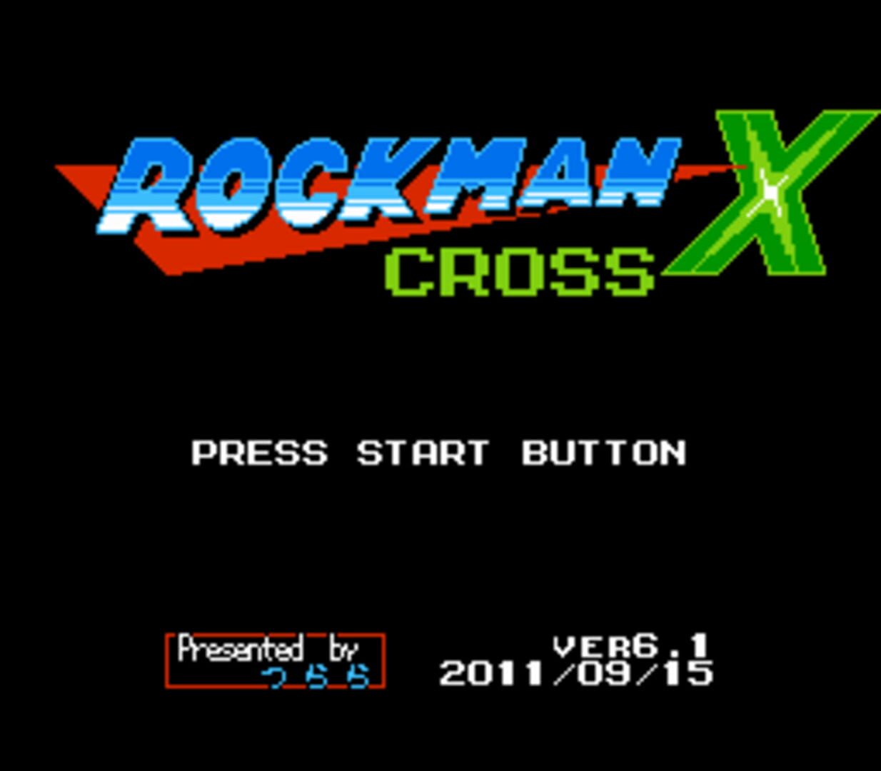 Captura de pantalla - Rockman Cross X