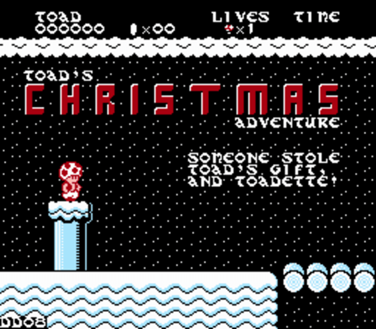 Toad's Christmas Adventure screenshot