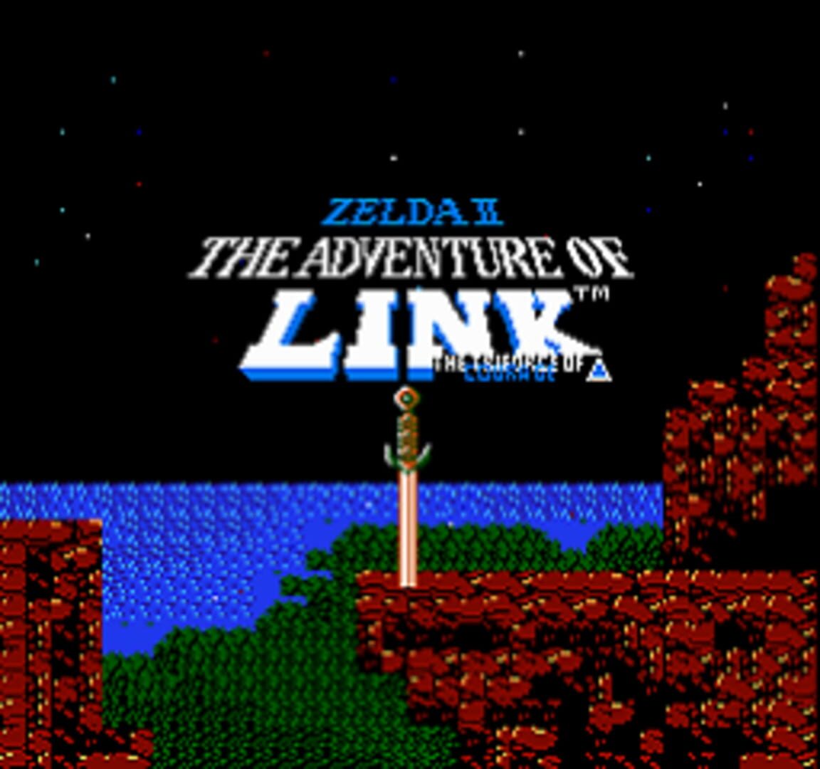 Captura de pantalla - Zelda II: The Triforce of Courage