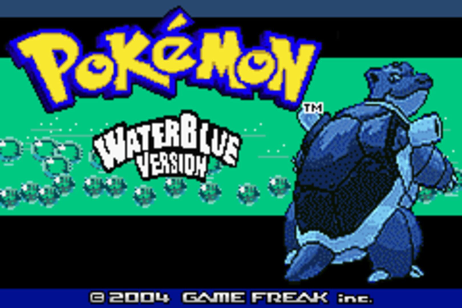 Captura de pantalla - Pokémon WaterBlue Version