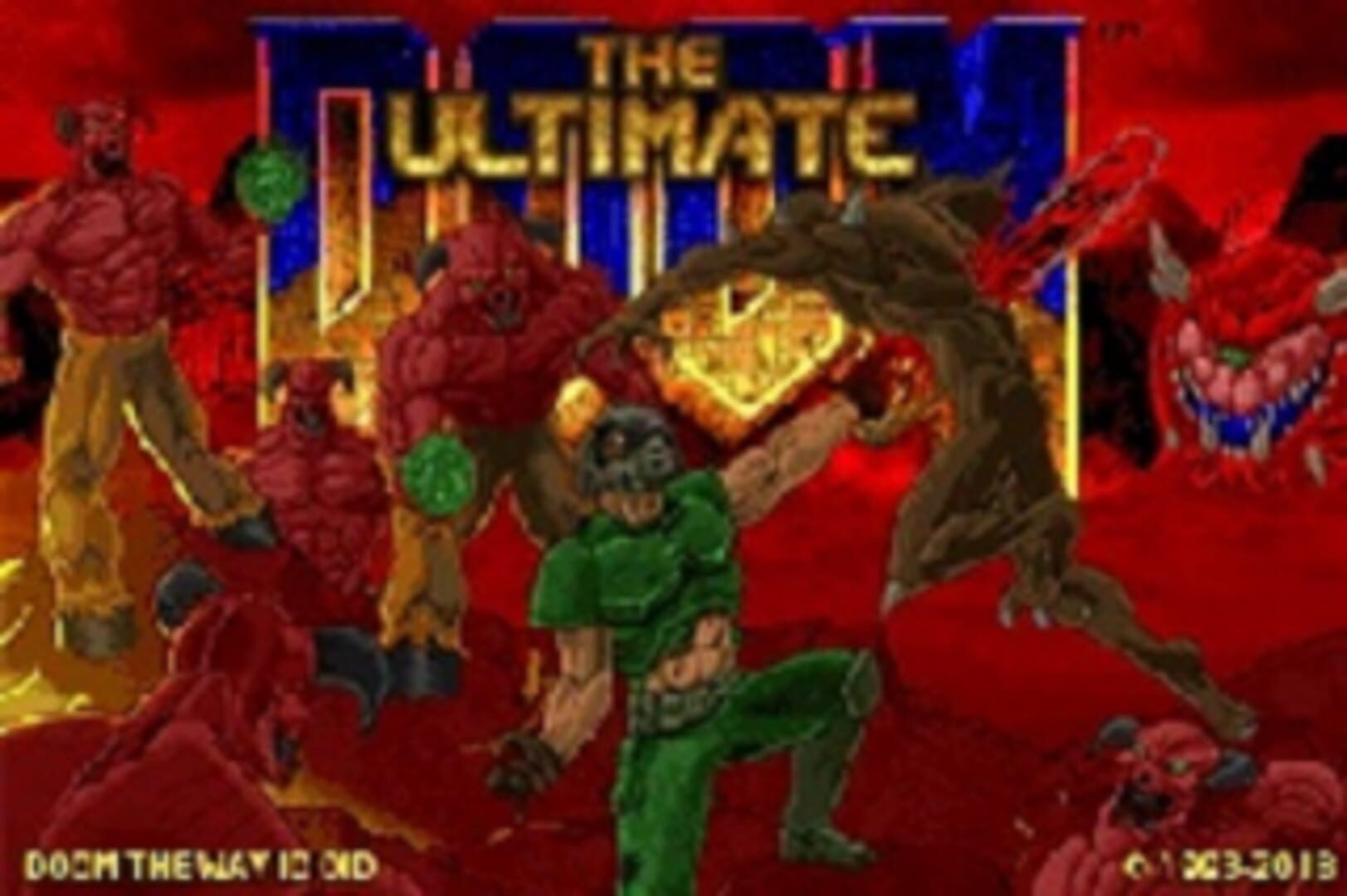 Captura de pantalla - Ultimate Doom: The Way id Did