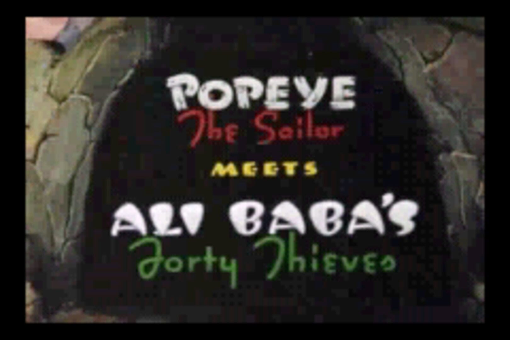 Captura de pantalla - Popeye Meets Ali Baba's Forty Thieves