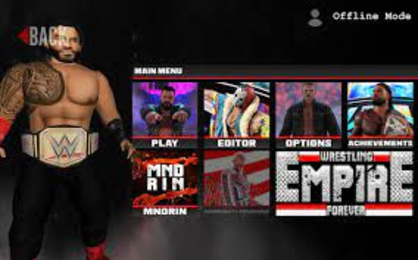 Wrestling Empire Forever - Screenshot