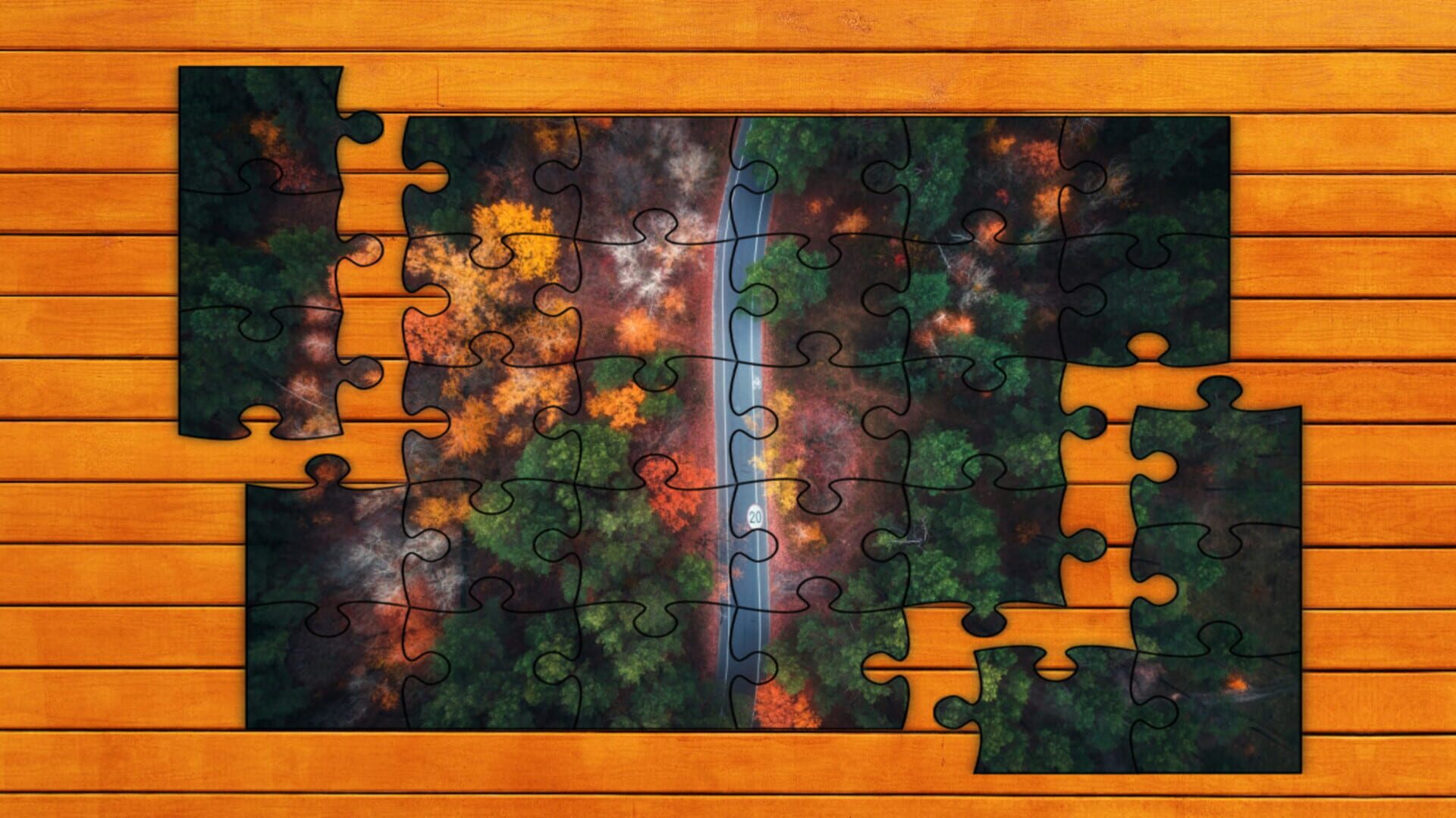 Aerial Nature Jigsaw Puzzles: Expansion Pack 1 - Screenshot
