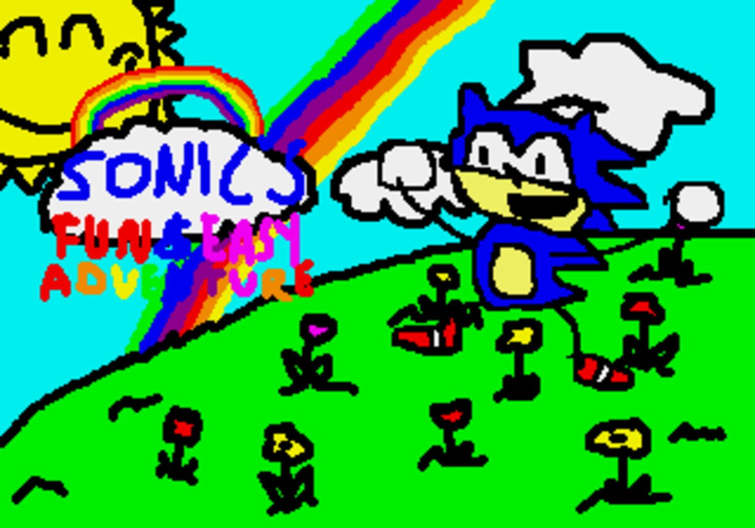 Captura de pantalla - Sonic's Fun and Easy Adventure