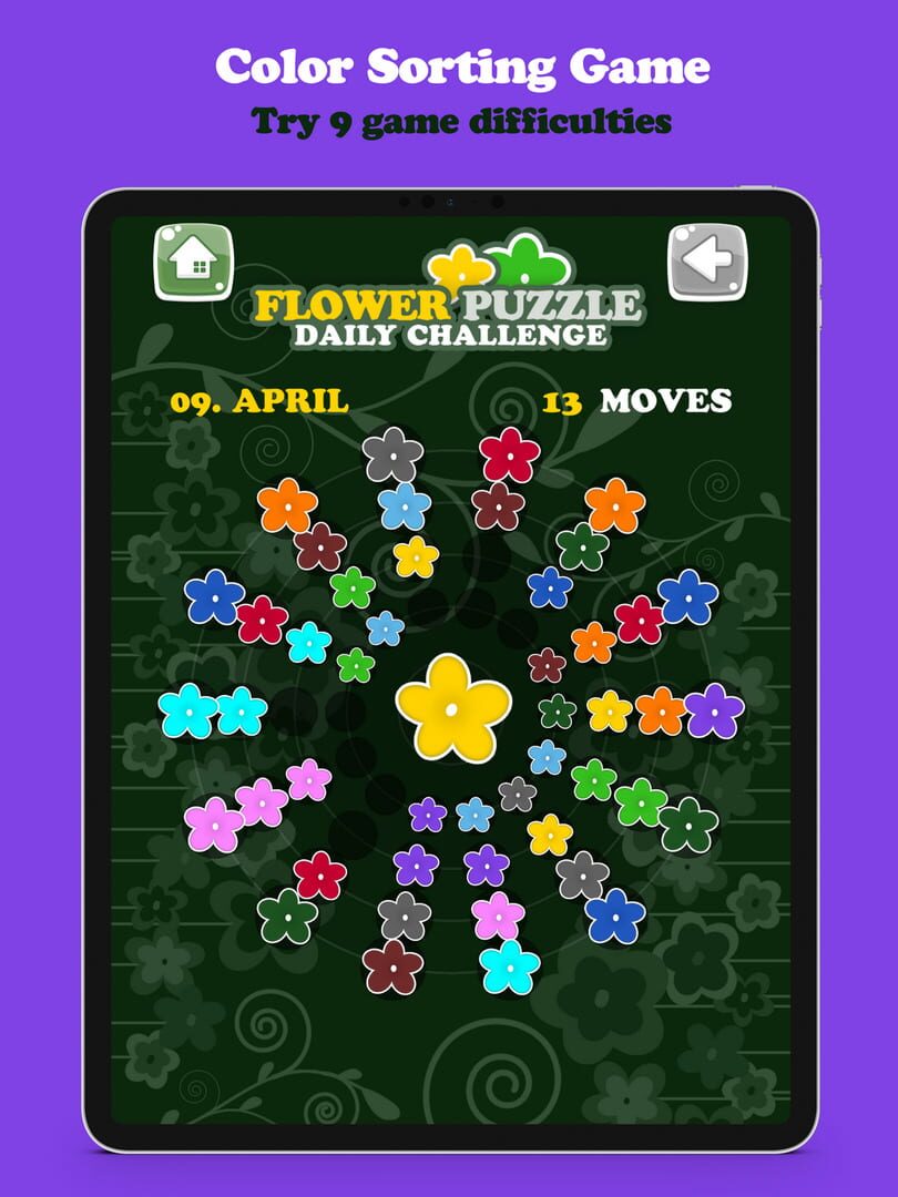 Flower Sort Puzzle