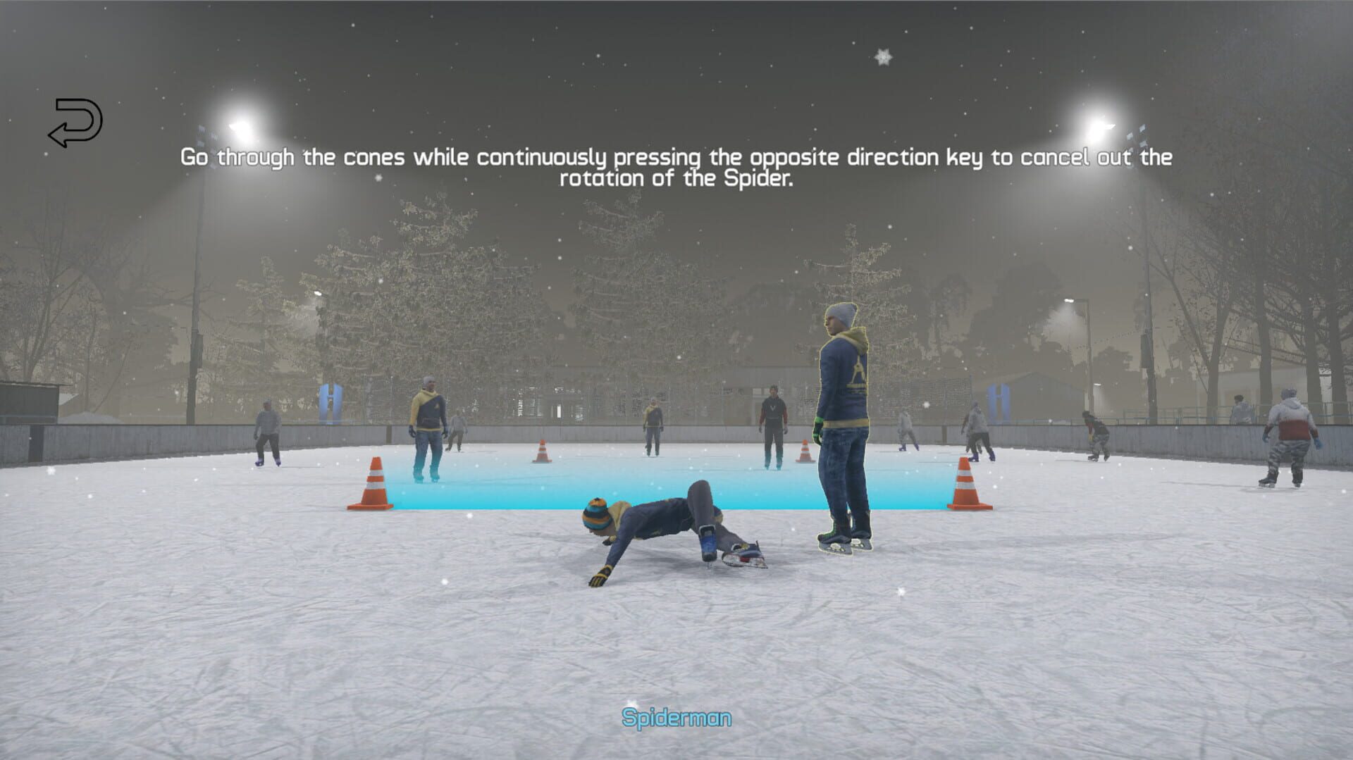 Freestyle Ice Skater - Screenshot