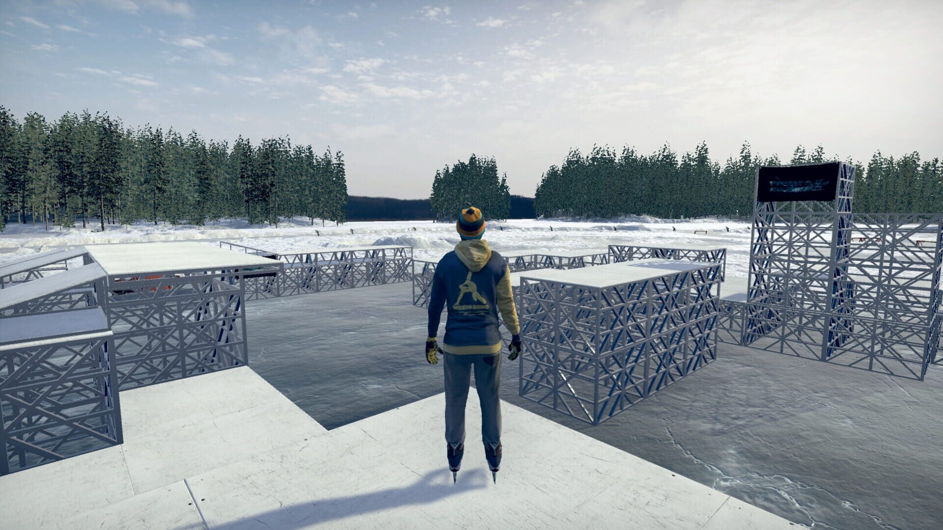 Freestyle Ice Skater - Screenshot