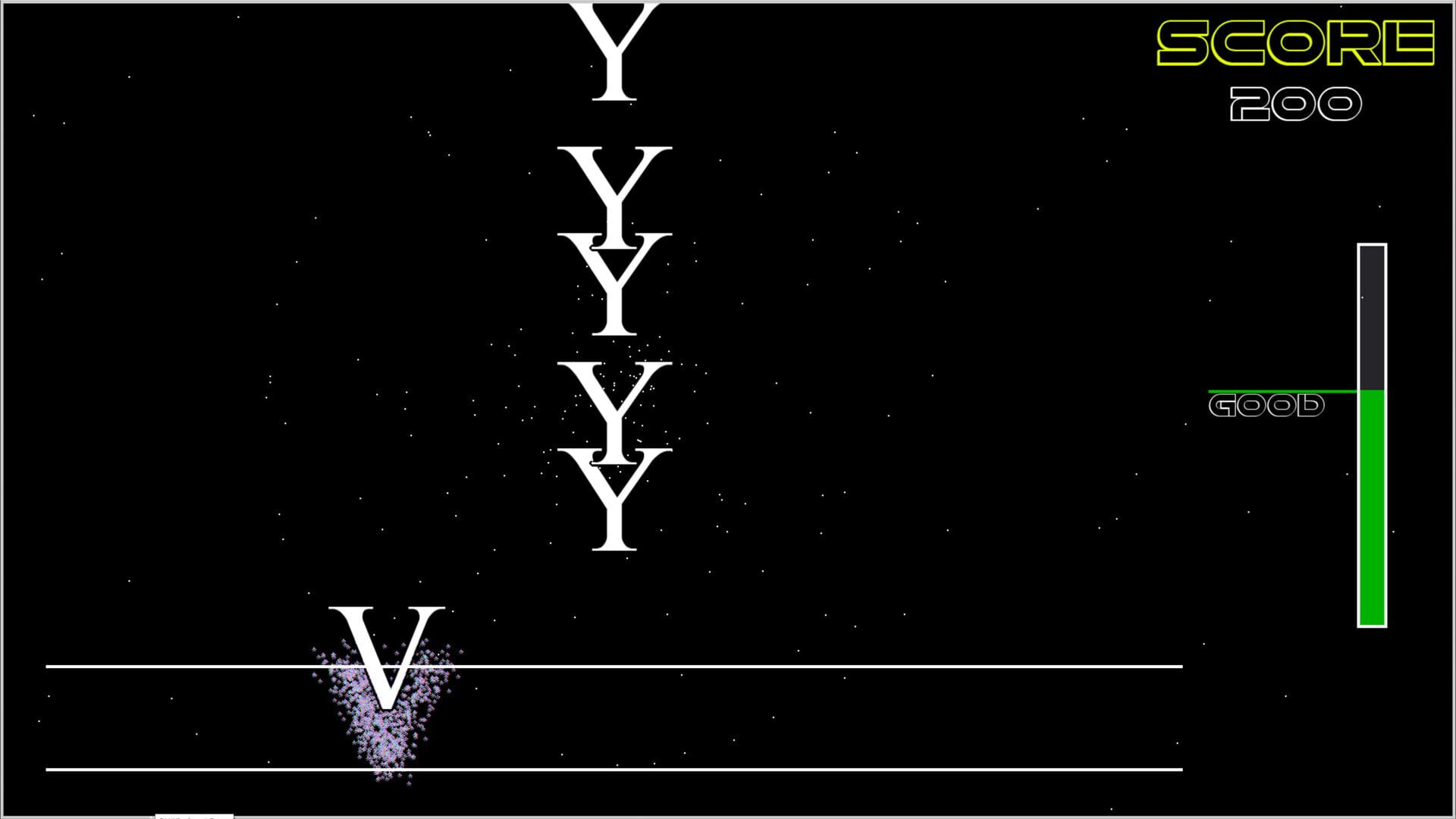 Super Mega Awesome Typing - Screenshot
