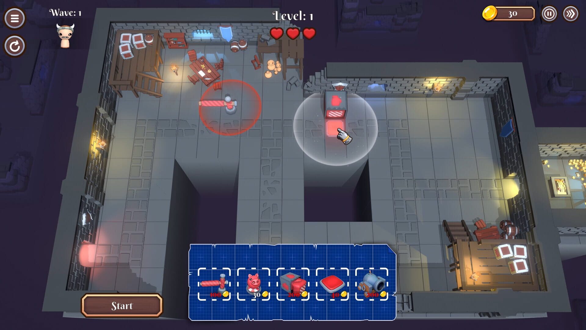 Reverse Dungeon - Screenshot