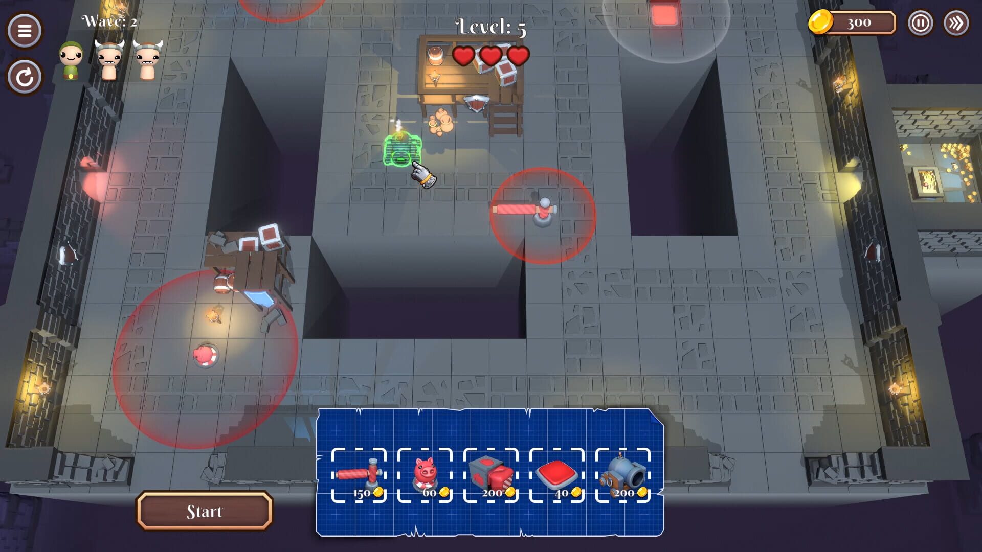Reverse Dungeon - Screenshot