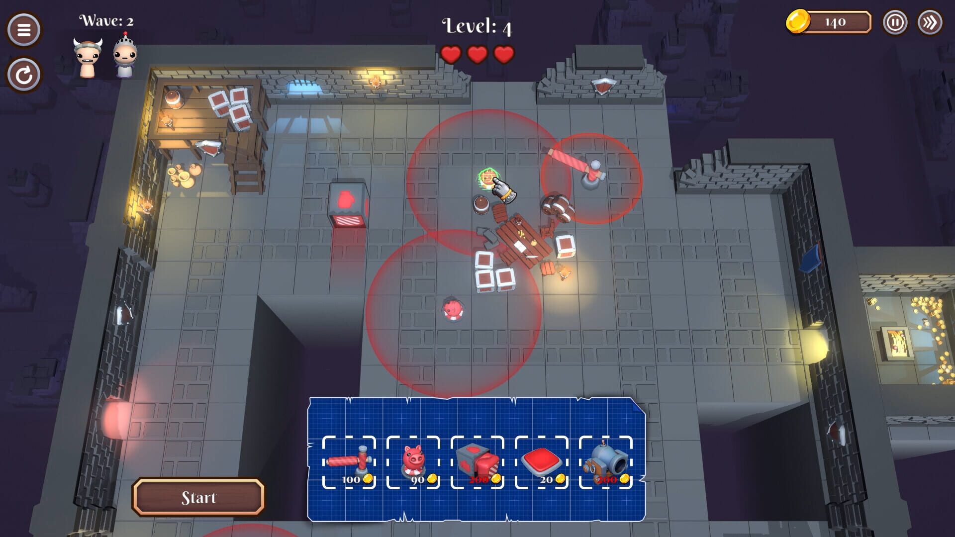 Reverse Dungeon - Screenshot