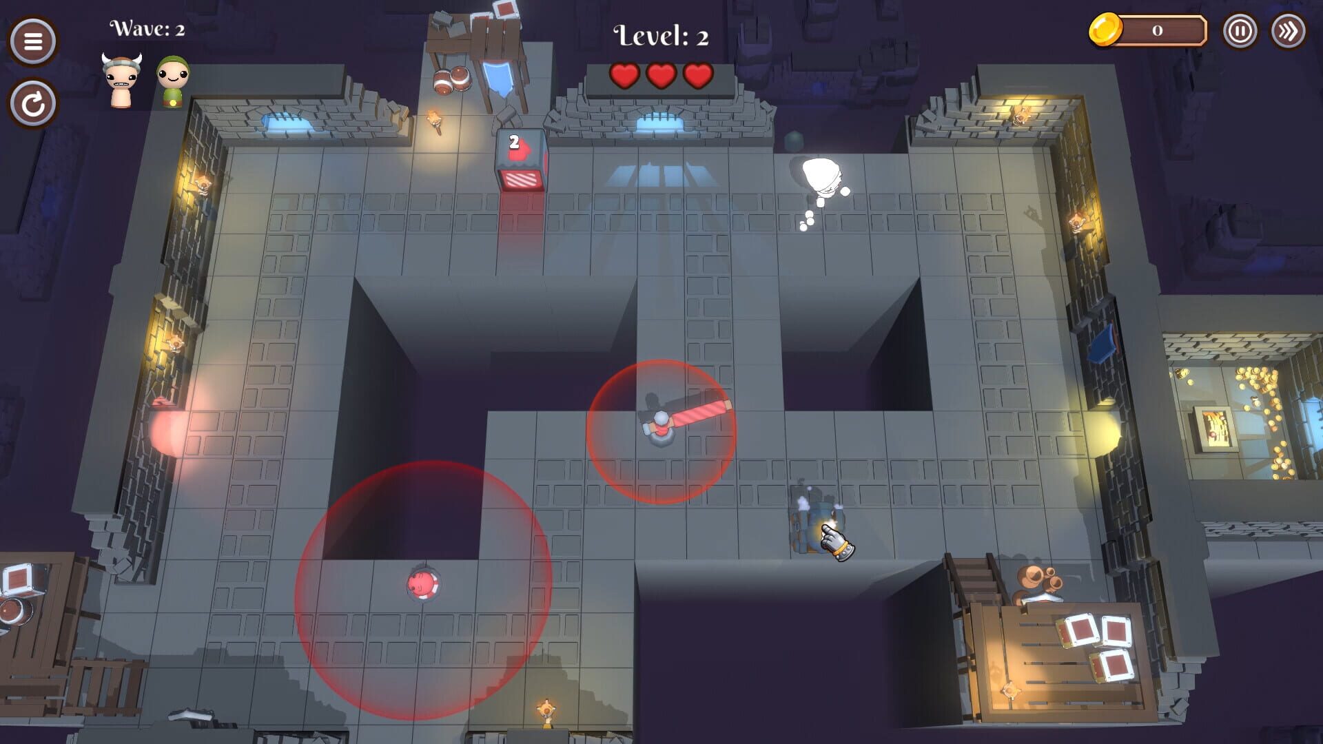 Reverse Dungeon - Screenshot