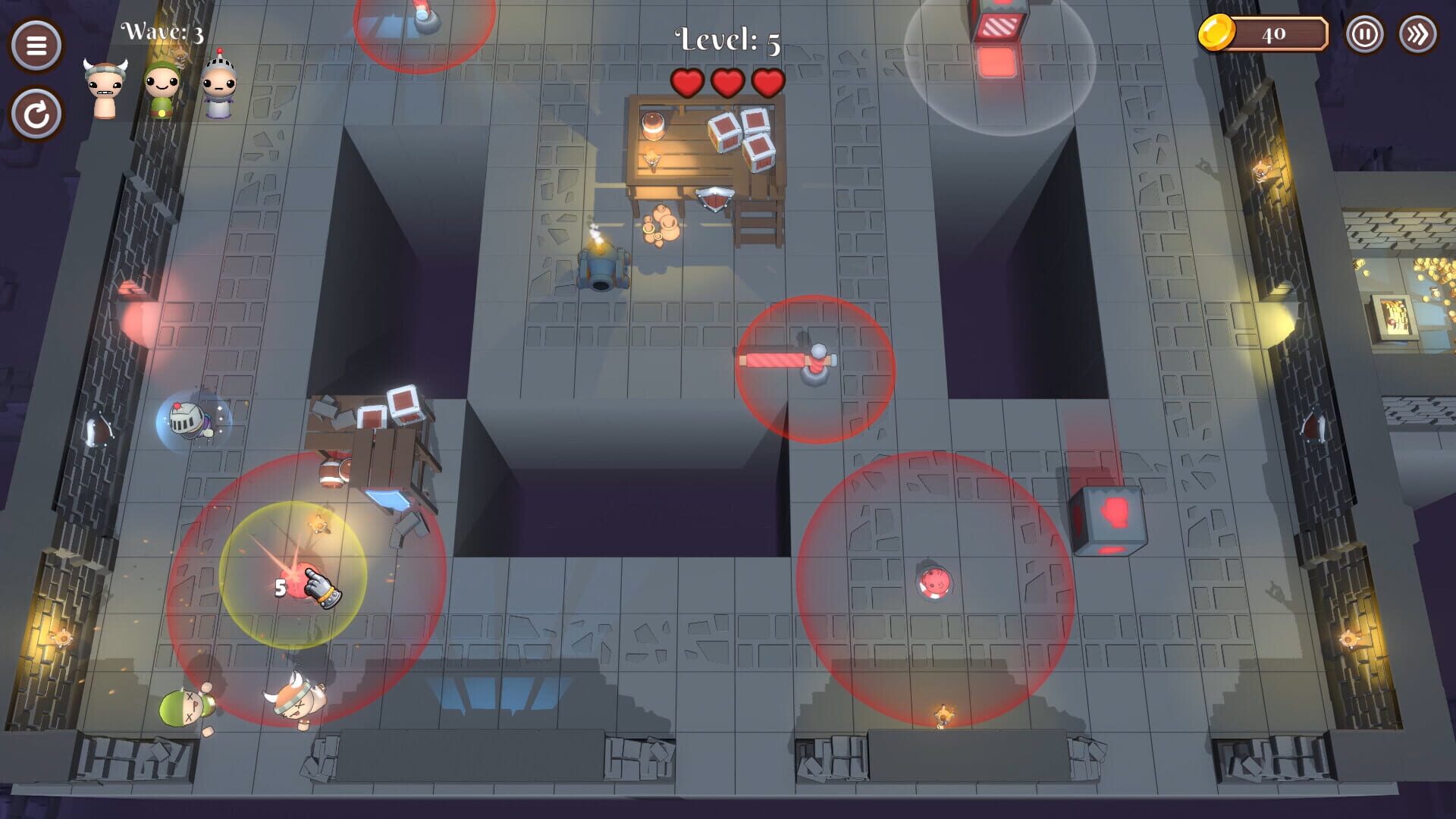 Reverse Dungeon - Screenshot