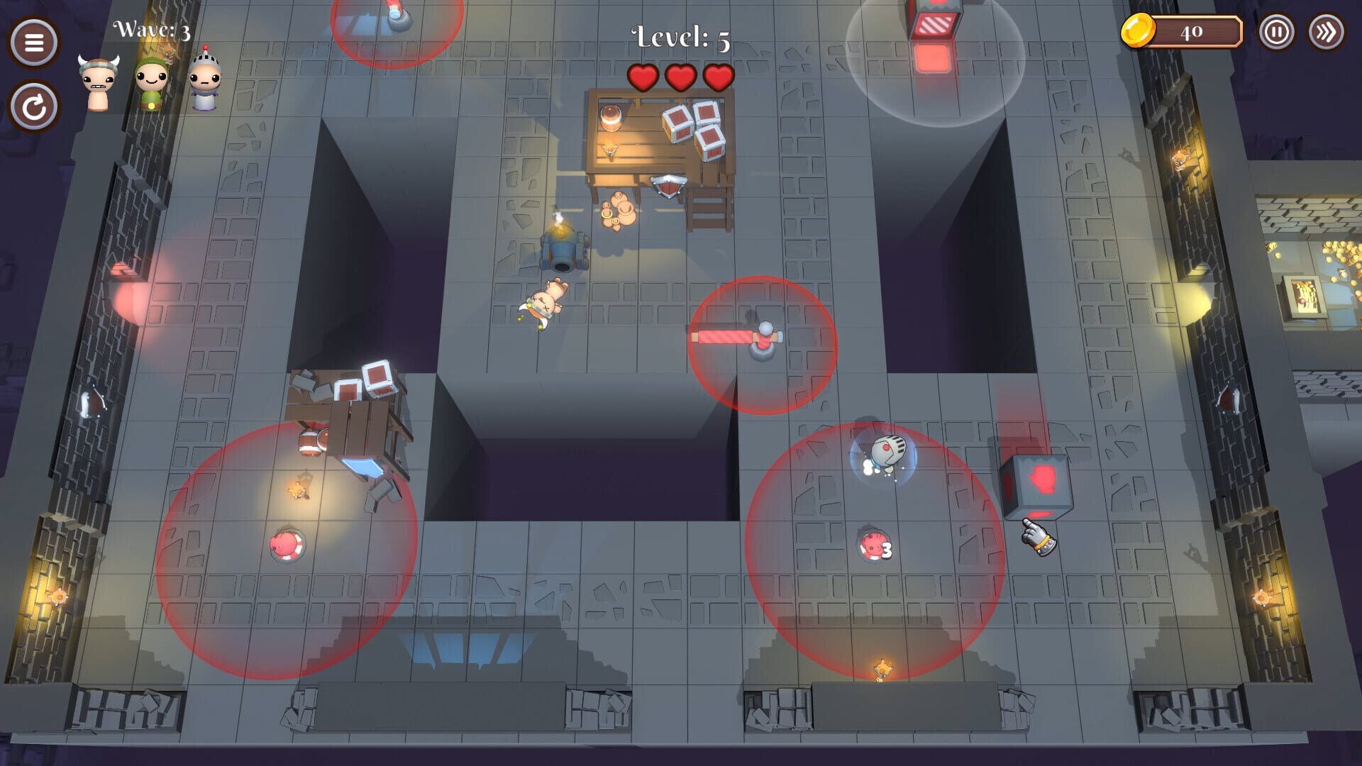 Reverse Dungeon - Screenshot