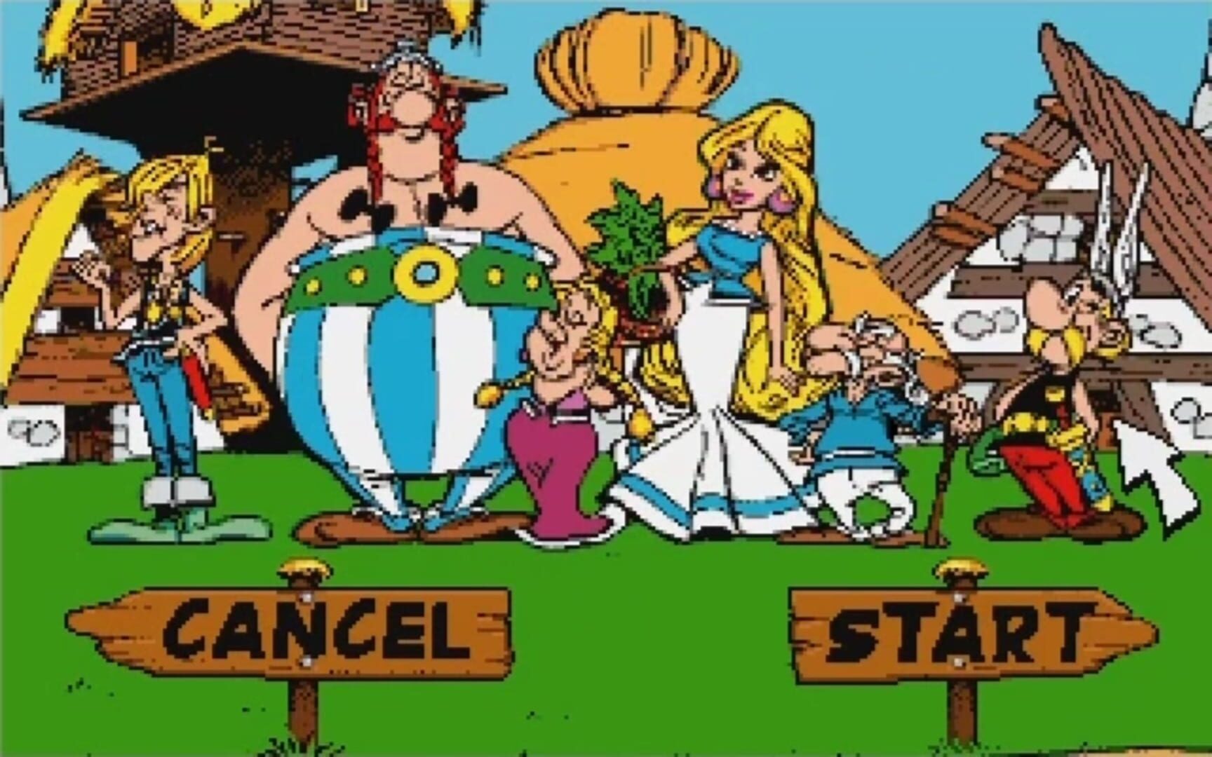 Captura de pantalla - Asterix: Caesar's Challenge