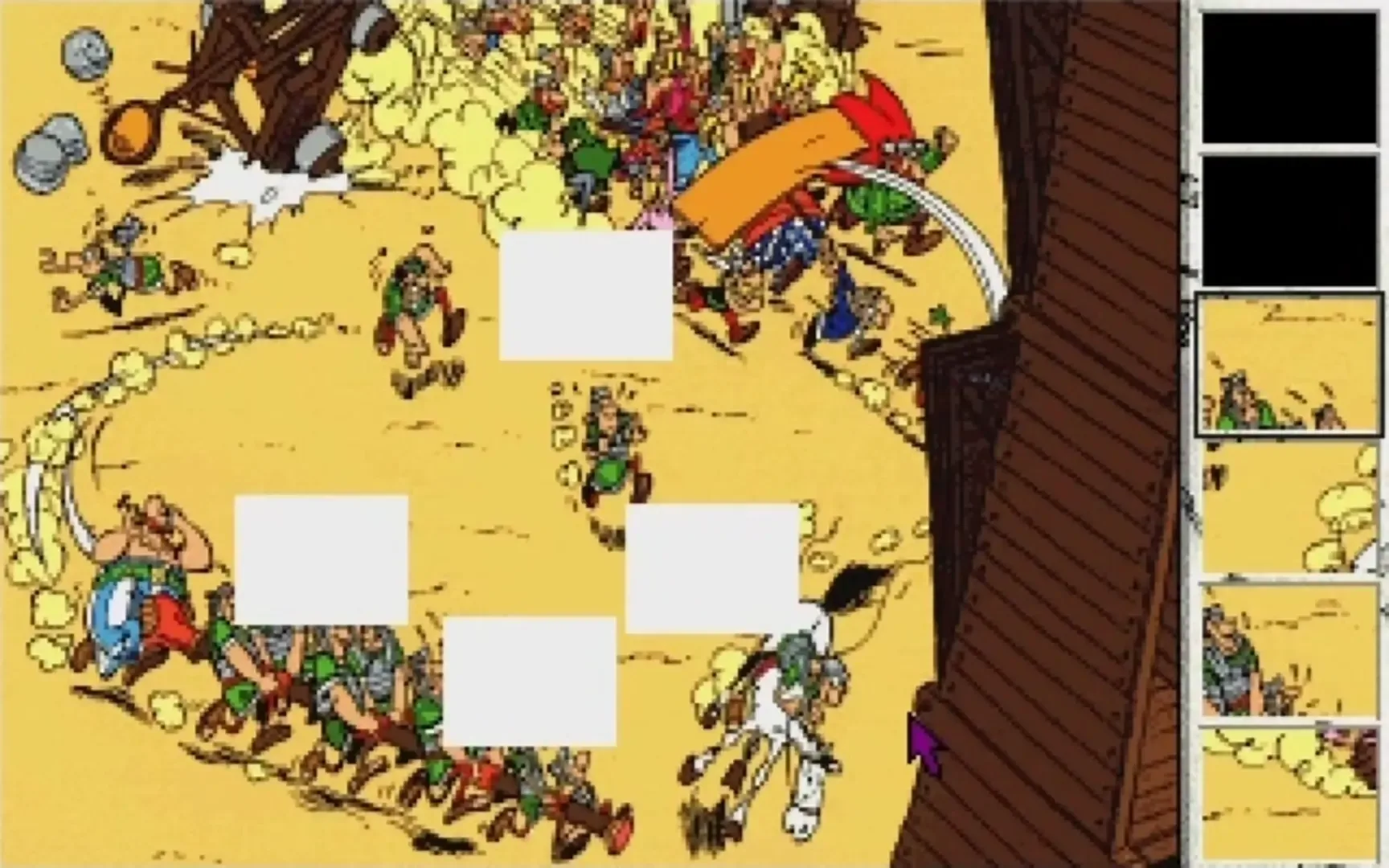 Captura de pantalla - Asterix: Caesar's Challenge
