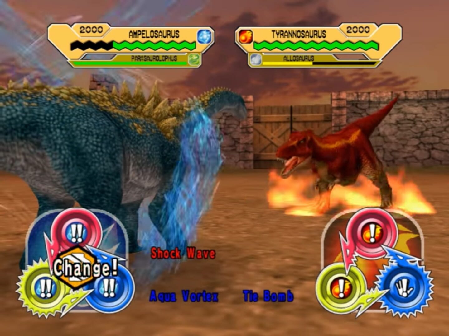 Captura de pantalla - Dinosaur King: D-Team vs the Alpha Fortress