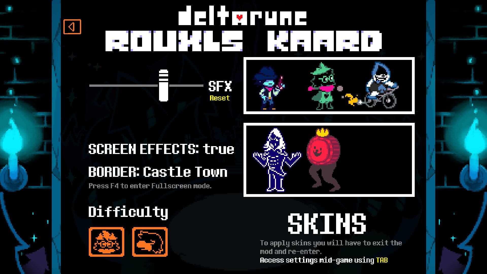 Deltarune: Rouxls Kaard - Screenshot