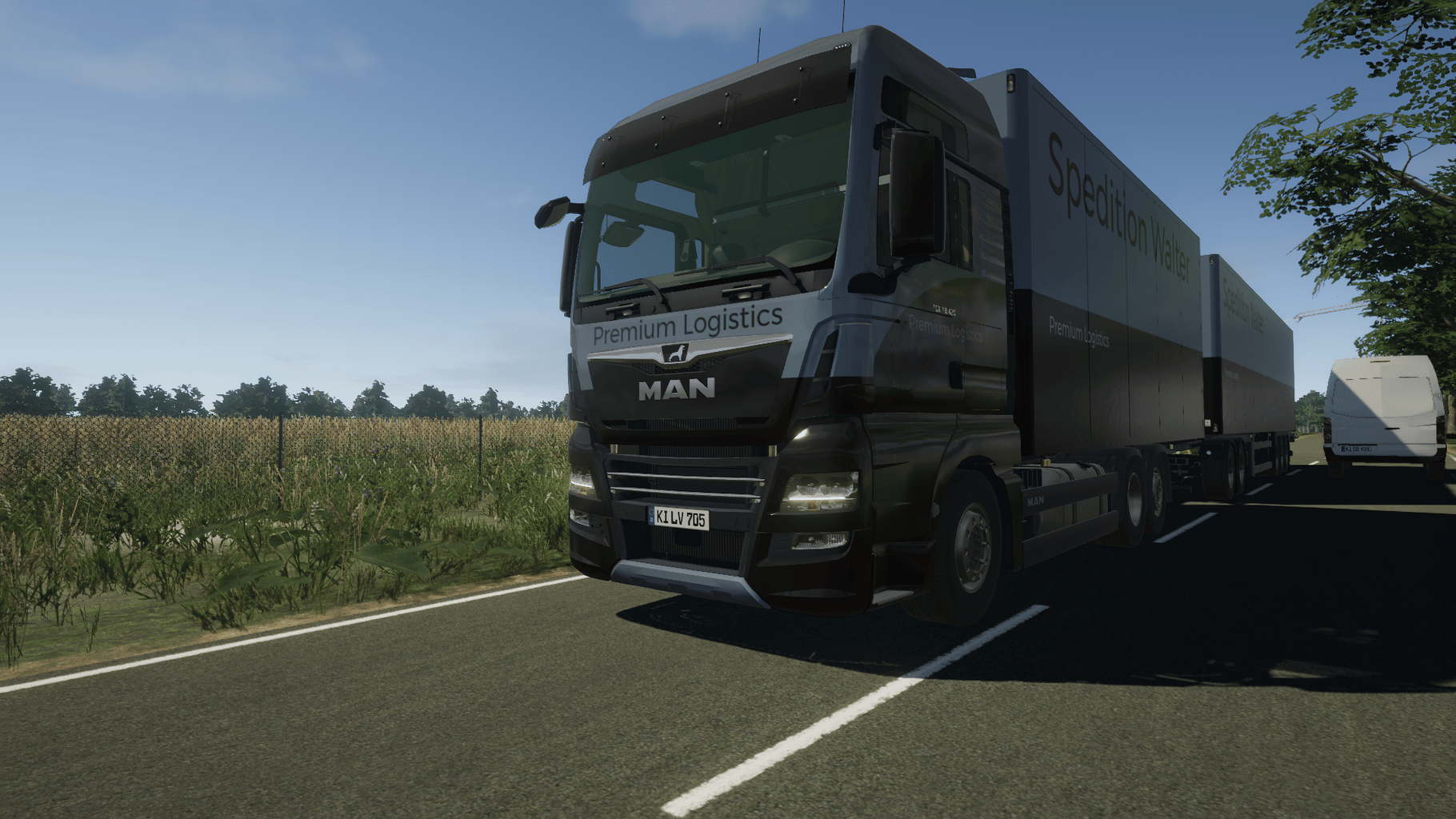 On the Road: Truck Simulator screenshot