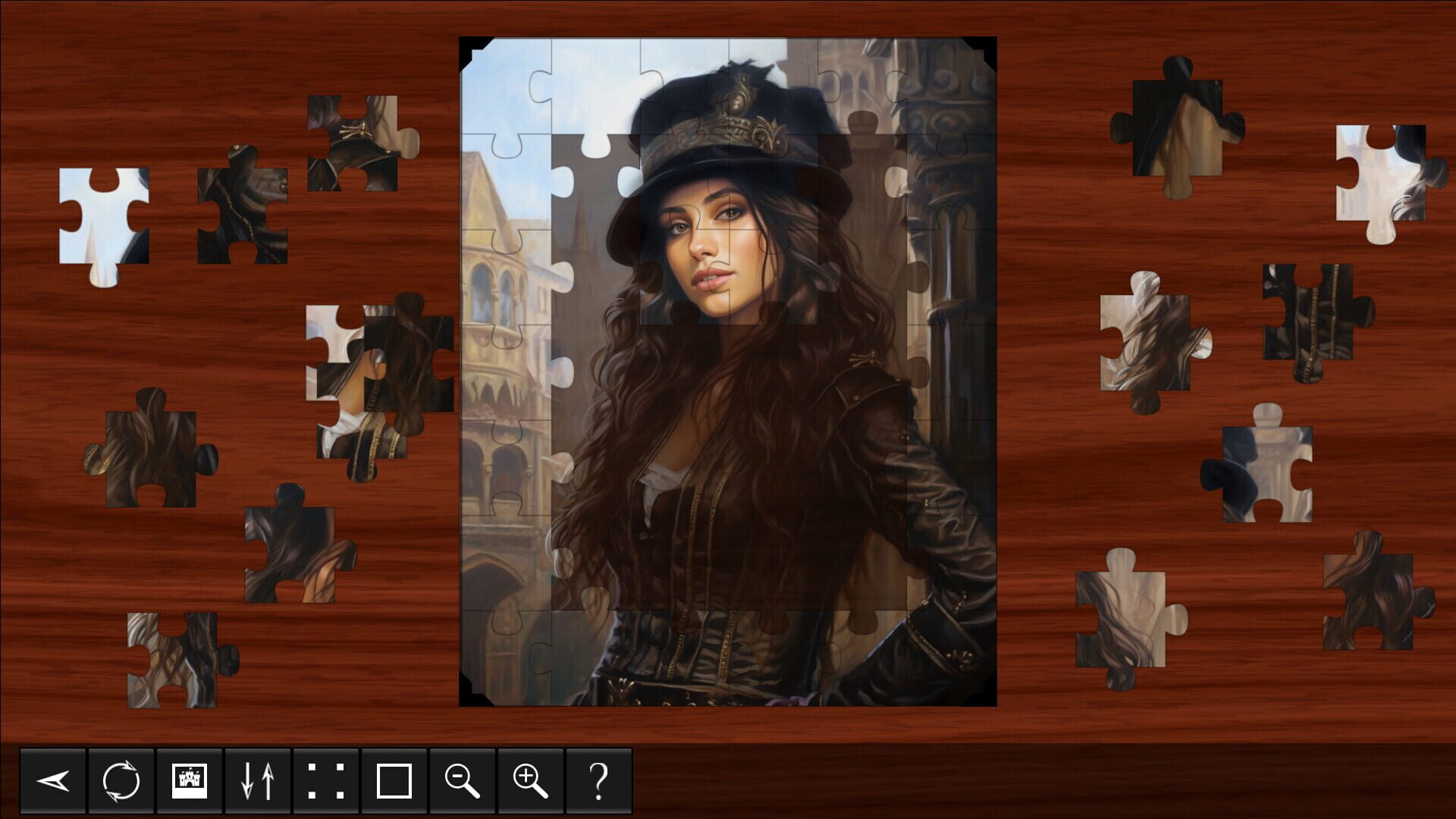 Steampunk Jigsaw Puzzles: Mediterranean City-States