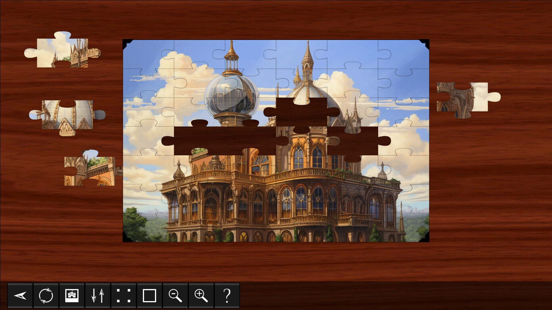Steampunk Jigsaw Puzzles: Mediterranean City-States