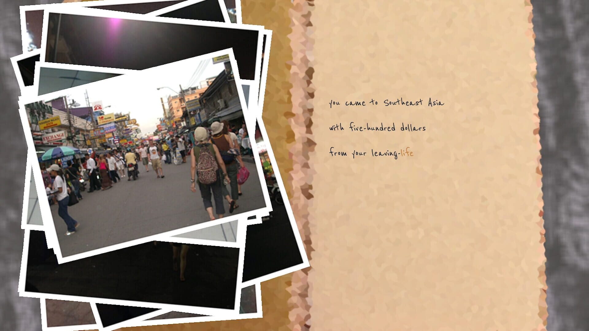 Stamped: An Anti-travel Game - Screenshot