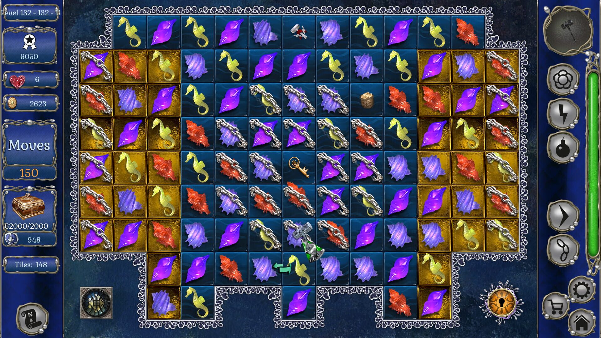 Jewel Match Aquascapes 2 Collector's Edition - Screenshot