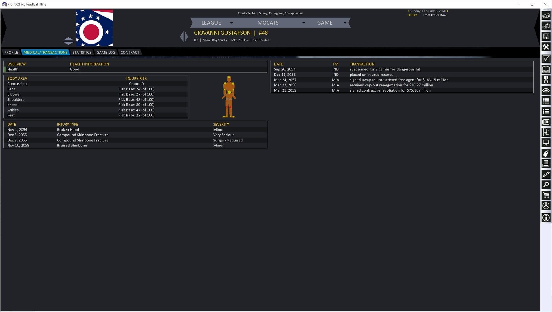 Front Office Football Nine - Screenshot