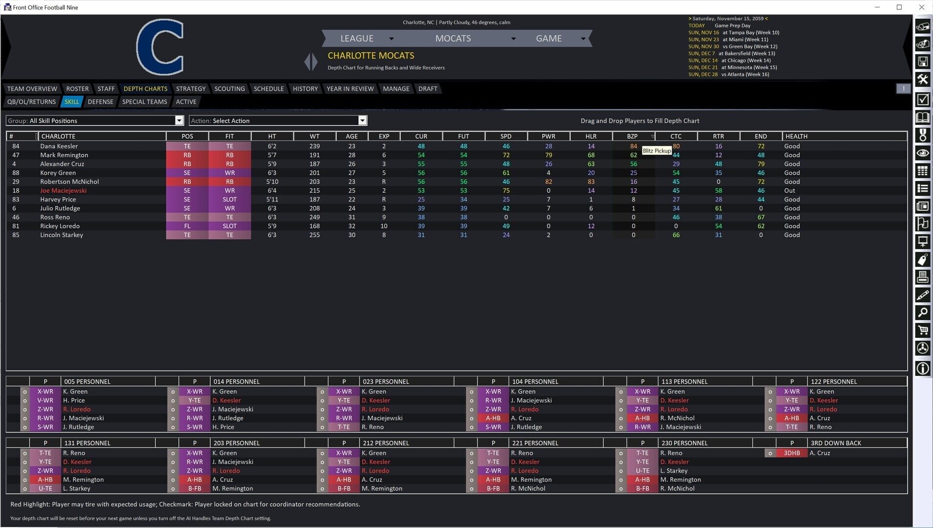 Front Office Football Nine - Screenshot