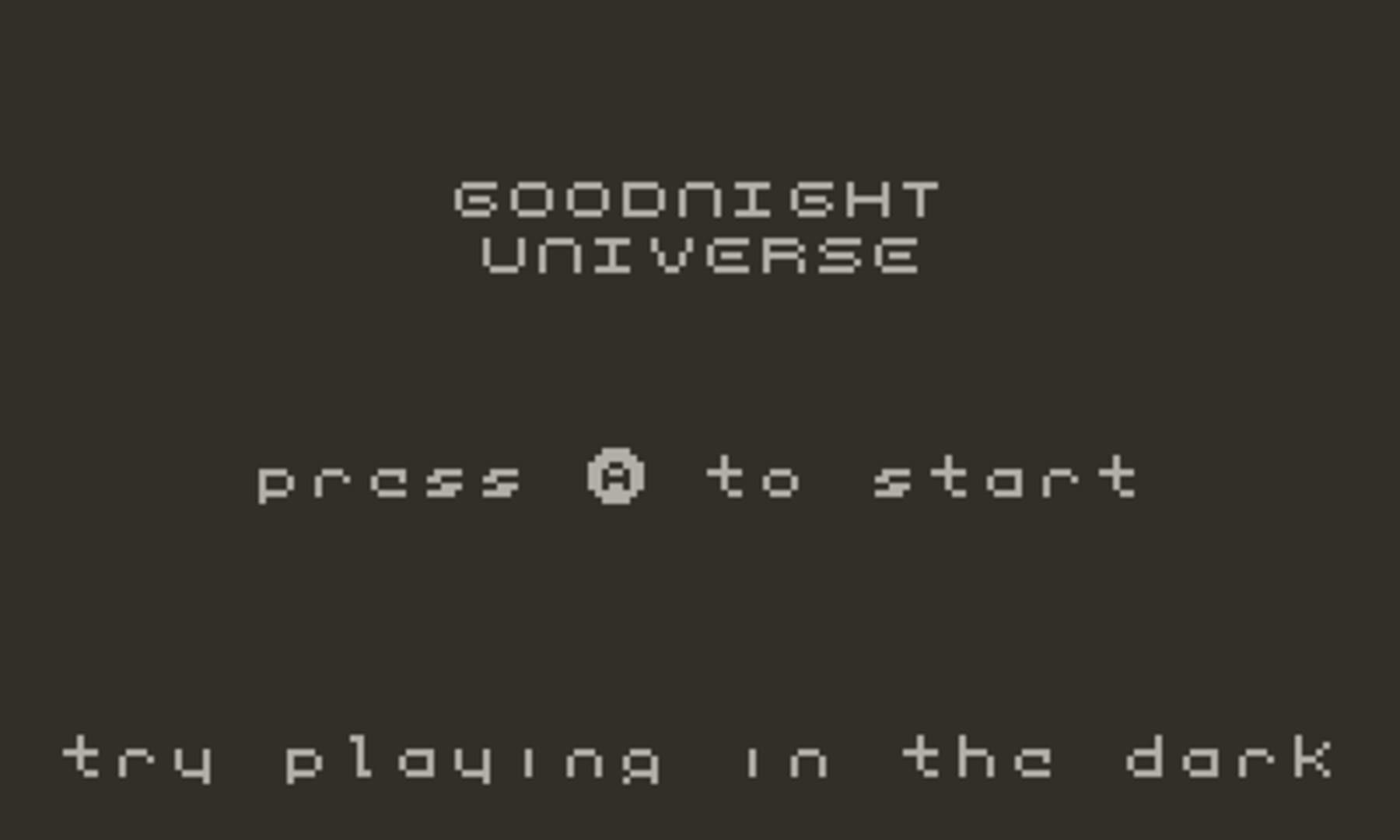 Captura de pantalla - Goodnight Universe