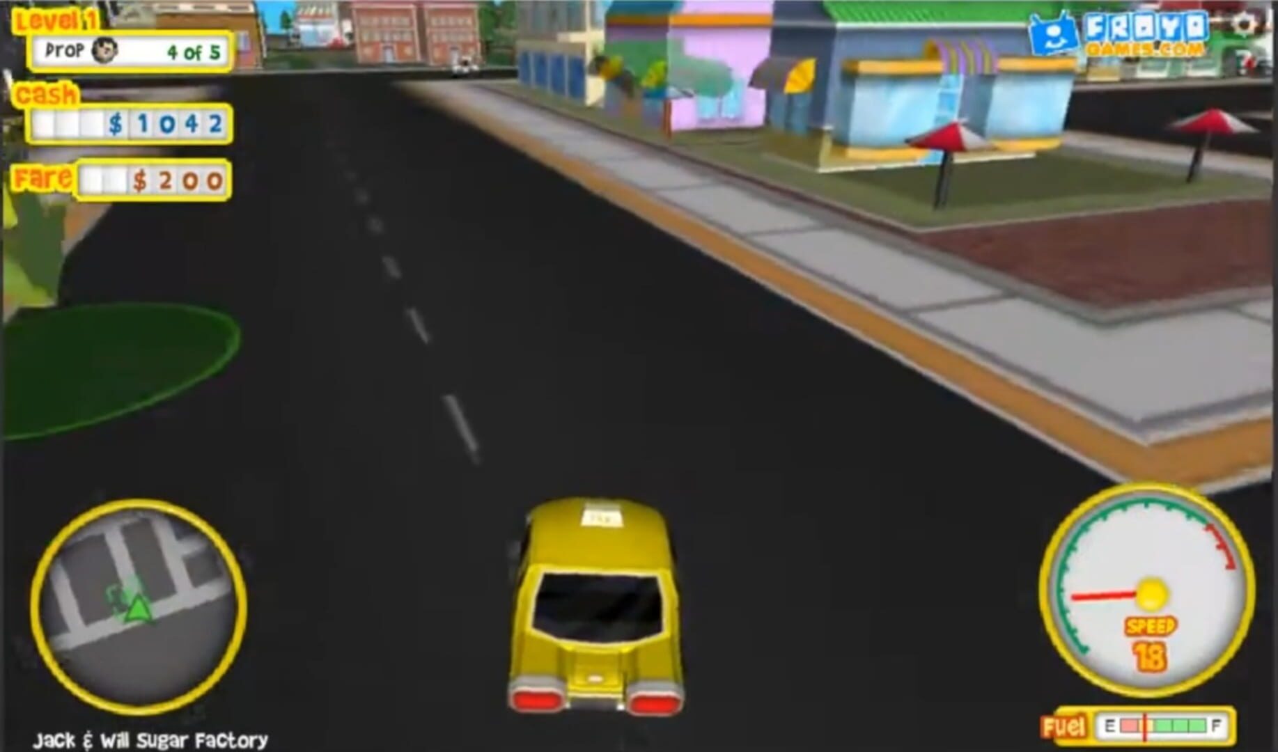 Froyo Taxi - Screenshot