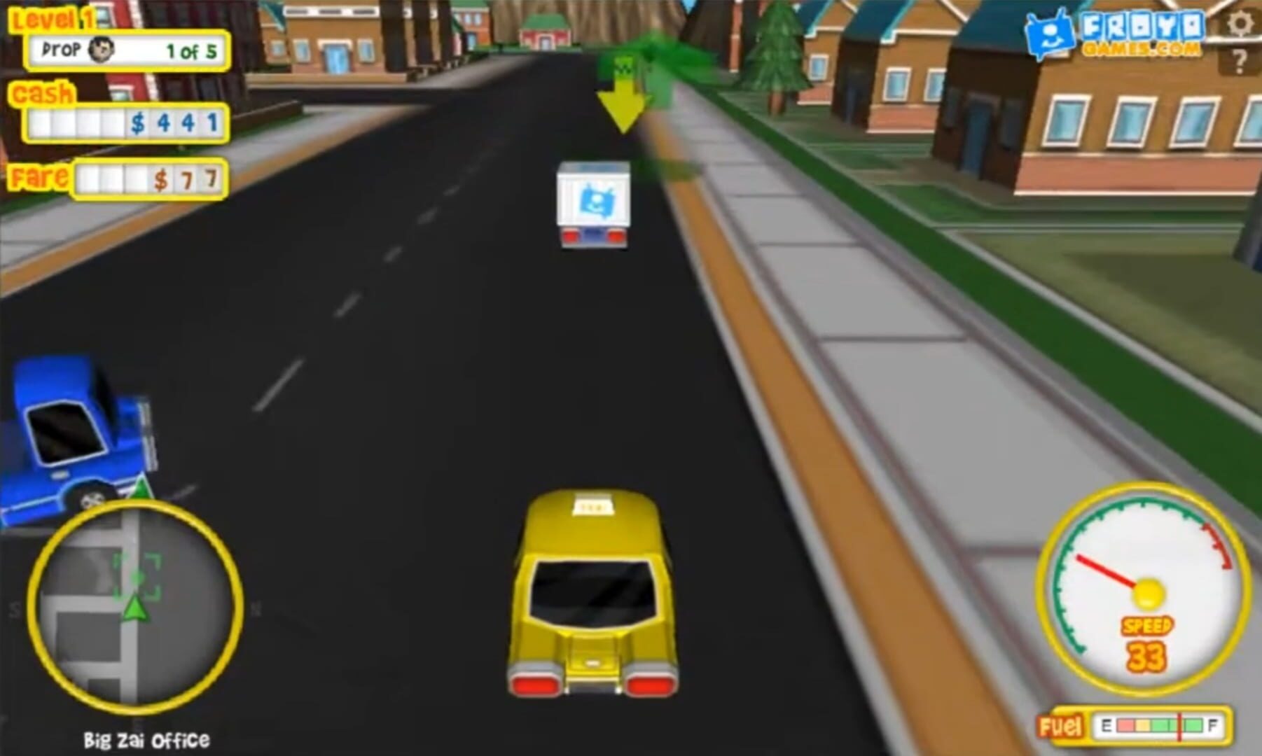 Froyo Taxi - Screenshot