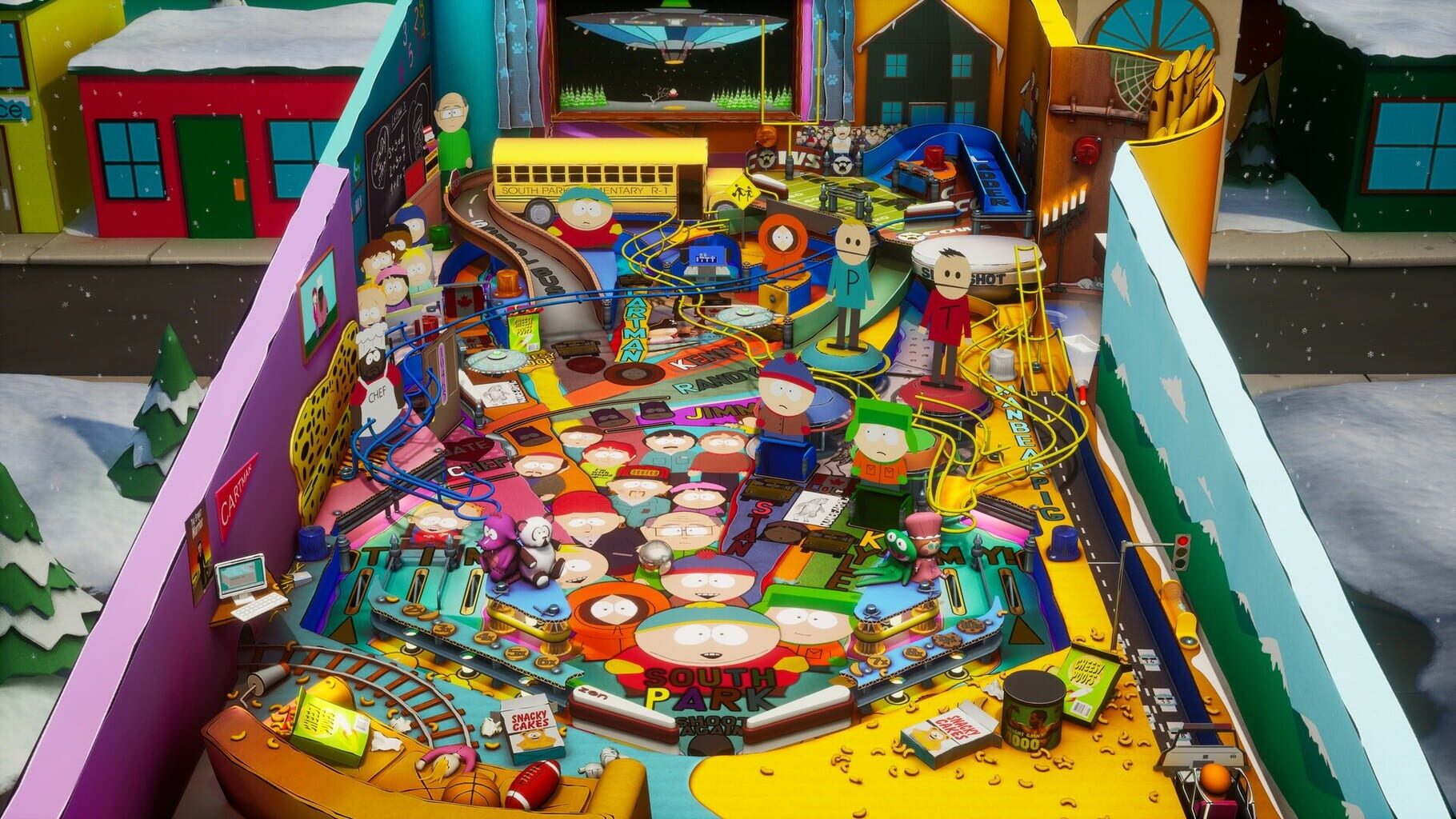 Captura de pantalla - Pinball FX: South Park Pinball