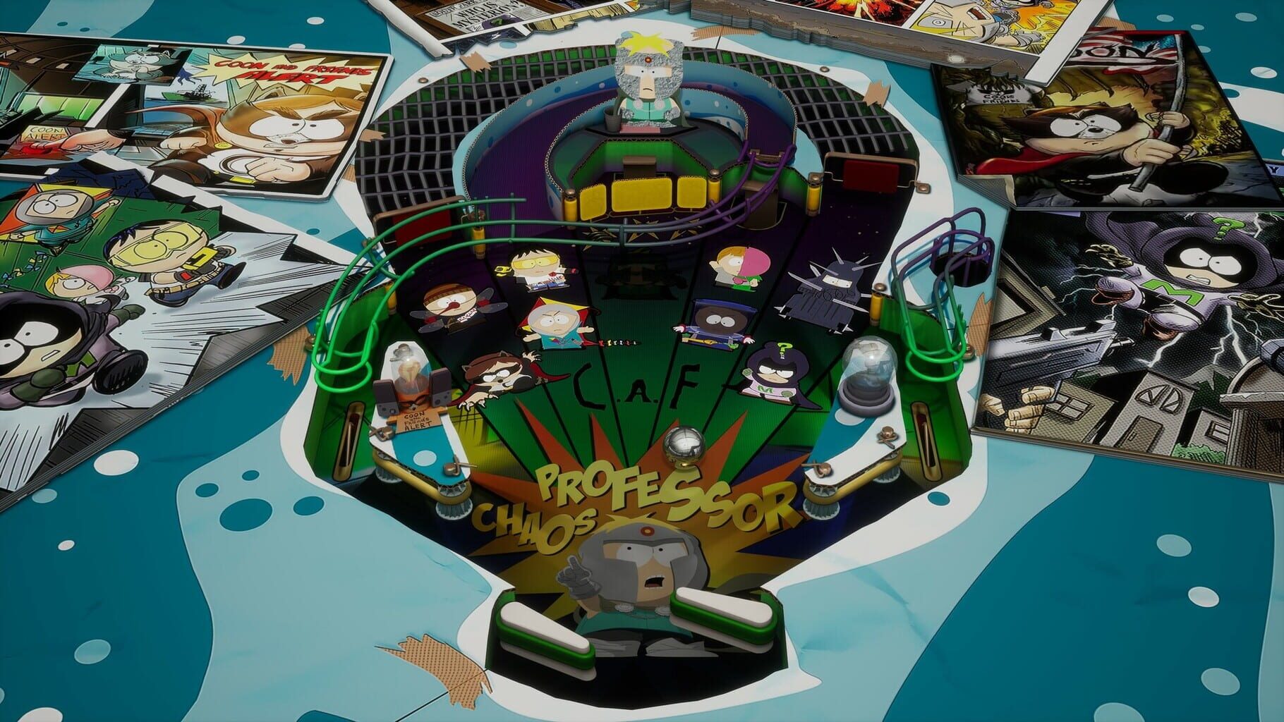 Captura de pantalla - Pinball FX: South Park Pinball