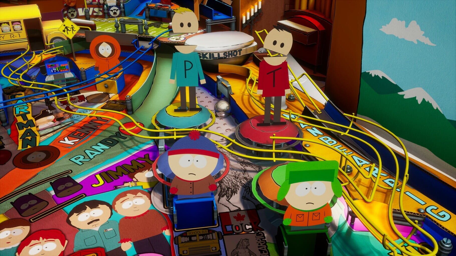 Captura de pantalla - Pinball FX: South Park Pinball