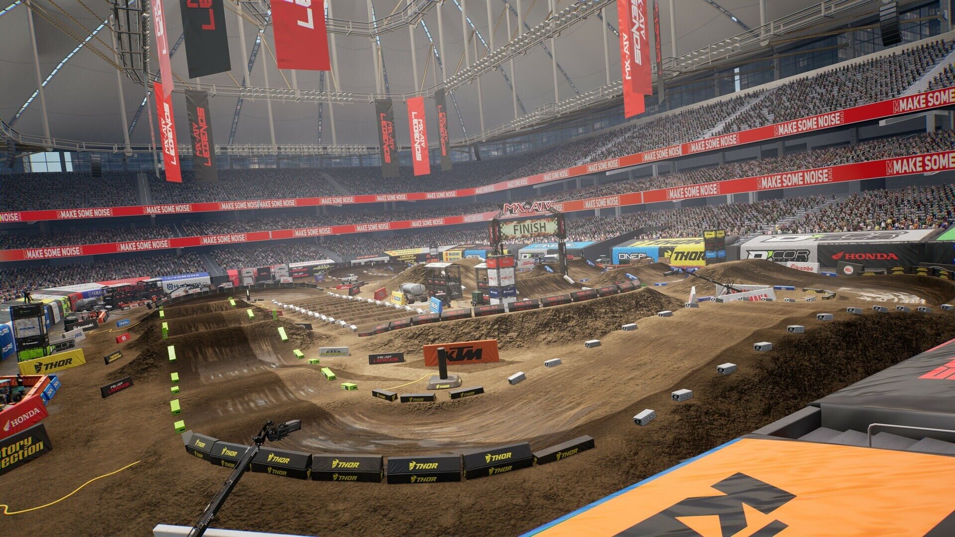 MX vs. ATV: Legends - Throwback Tracks - Screenshot