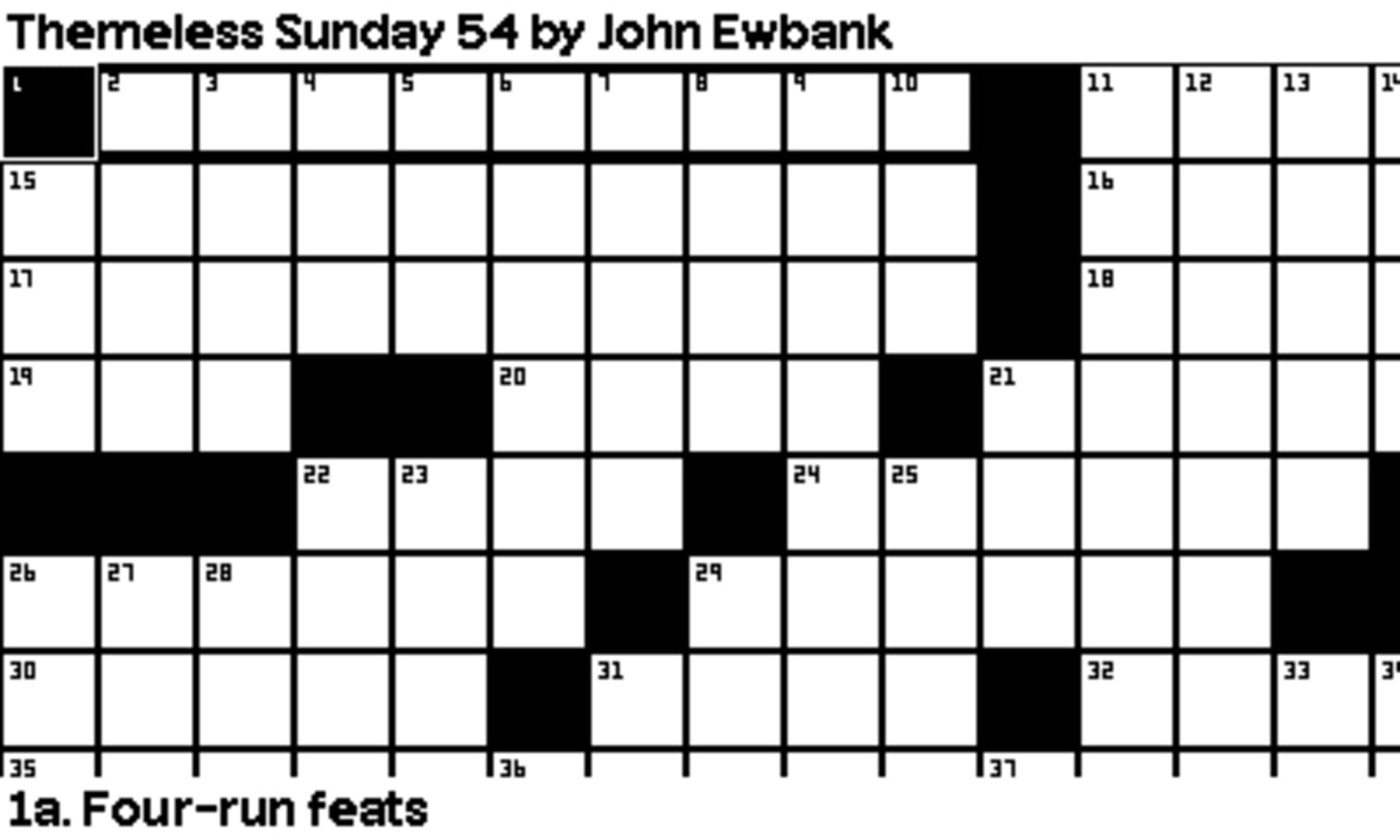 Crossword - Screenshot