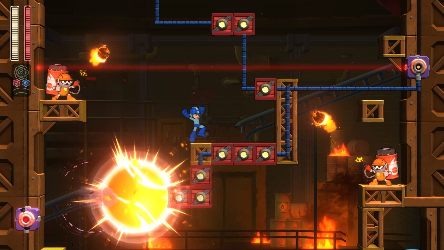 Captura de pantalla - Mega Man 11