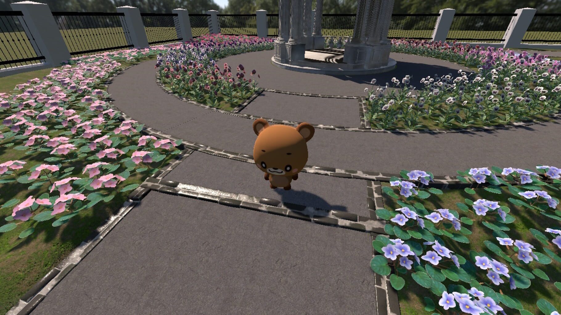 Nyanzou & Kumakichi: Let's make a flower garden screenshot