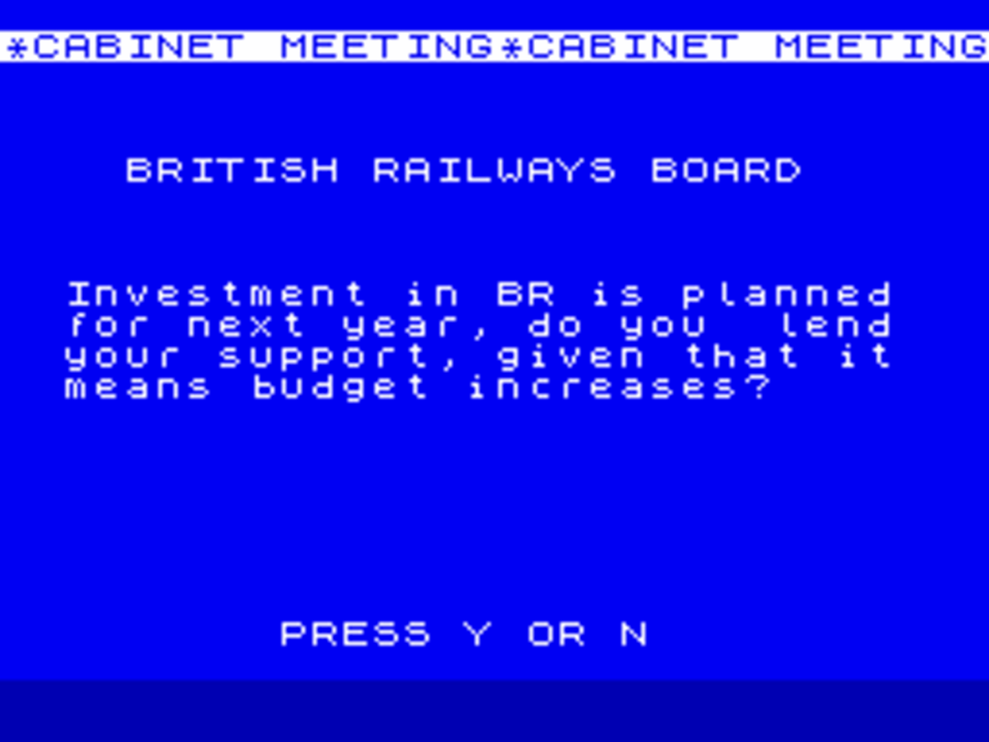 1984: A Game of Government Management screenshot