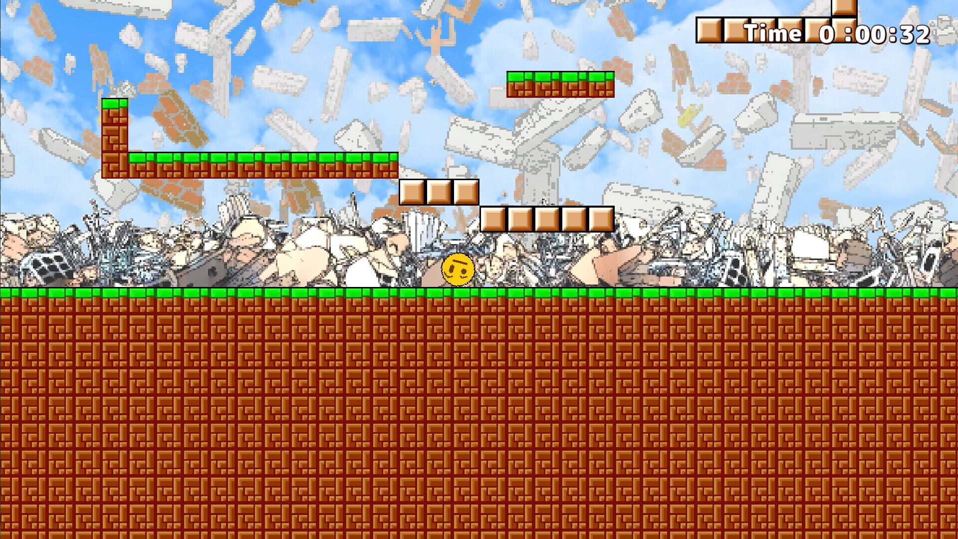 Emoji Face Jump! - Screenshot