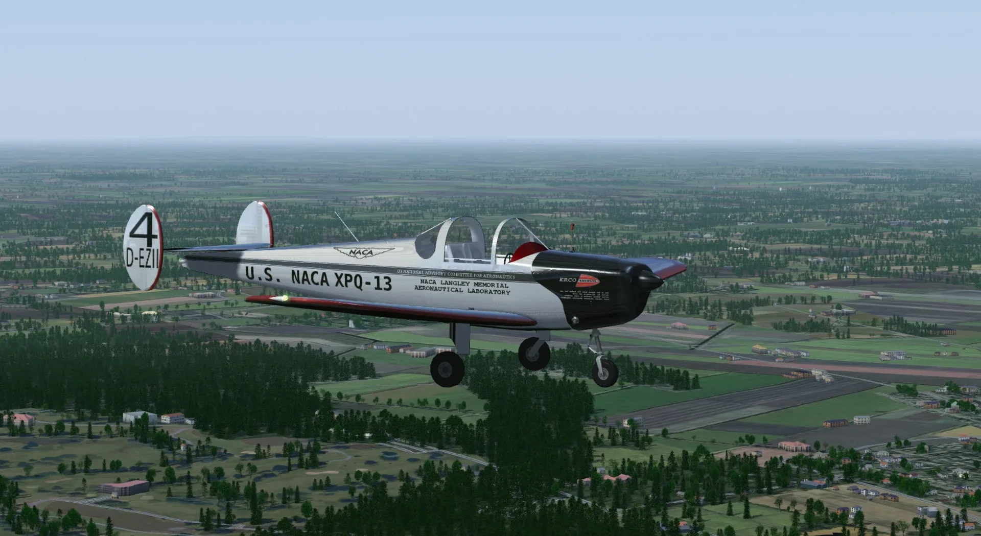 Captura de pantalla - FlightGear