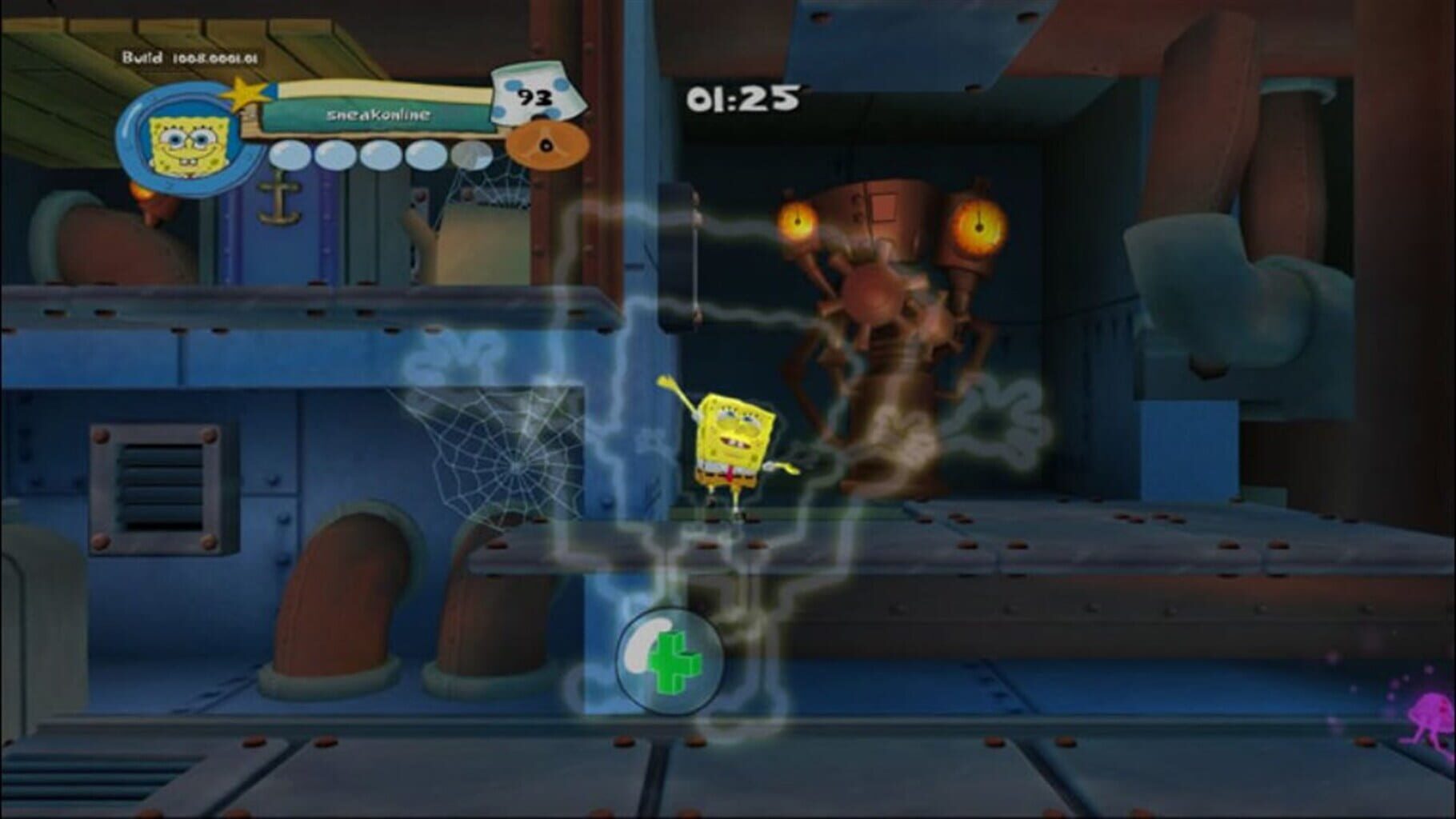 Captura de pantalla - SpongeBob SquarePants: Underpants Slam