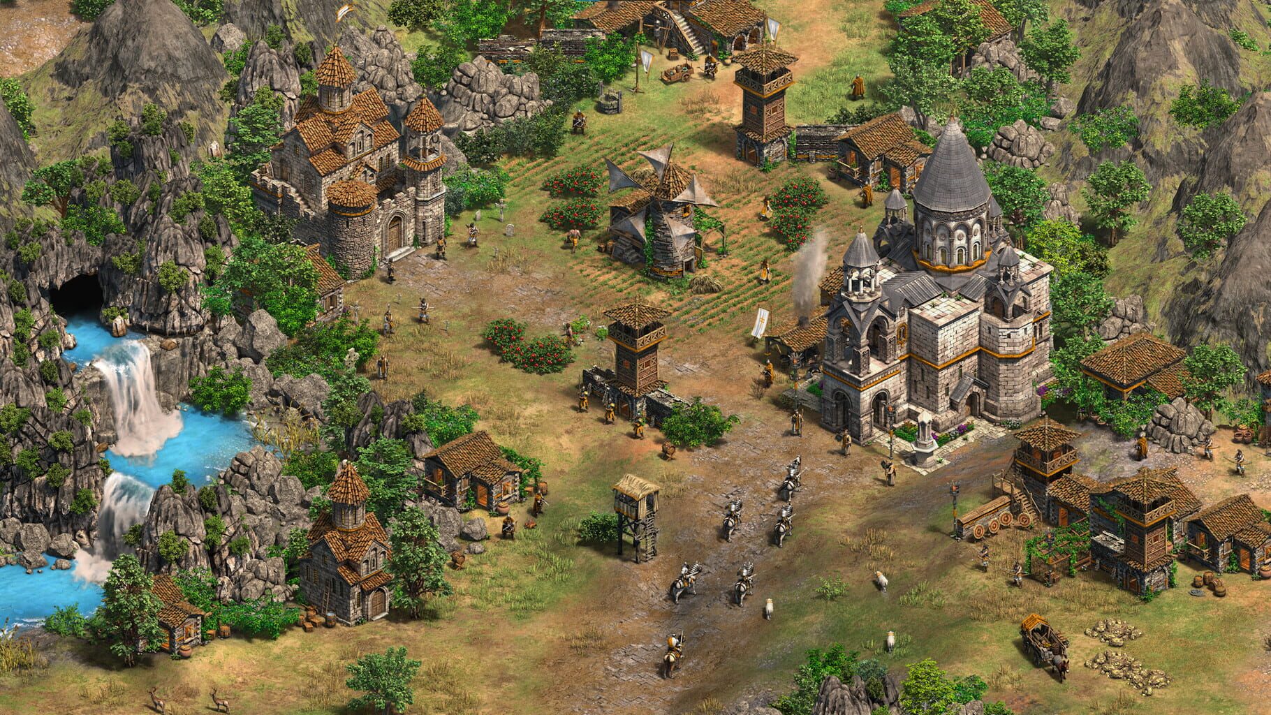 Captura de pantalla - Age of Empires II: Definitive Edition - The Mountain Royals