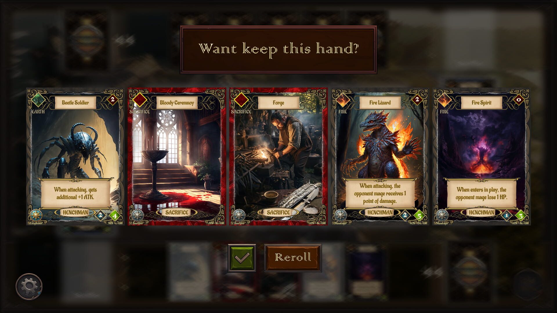 Elemental Wizards TCG - Screenshot