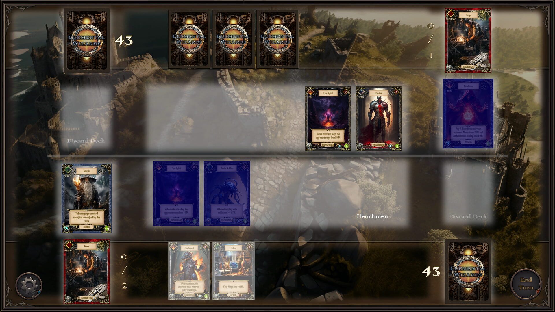 Elemental Wizards TCG - Screenshot