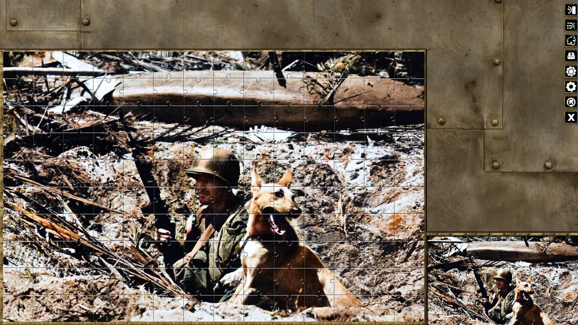 Pixel Puzzles WW2 Jigsaw: Battle of Leyte - Screenshot