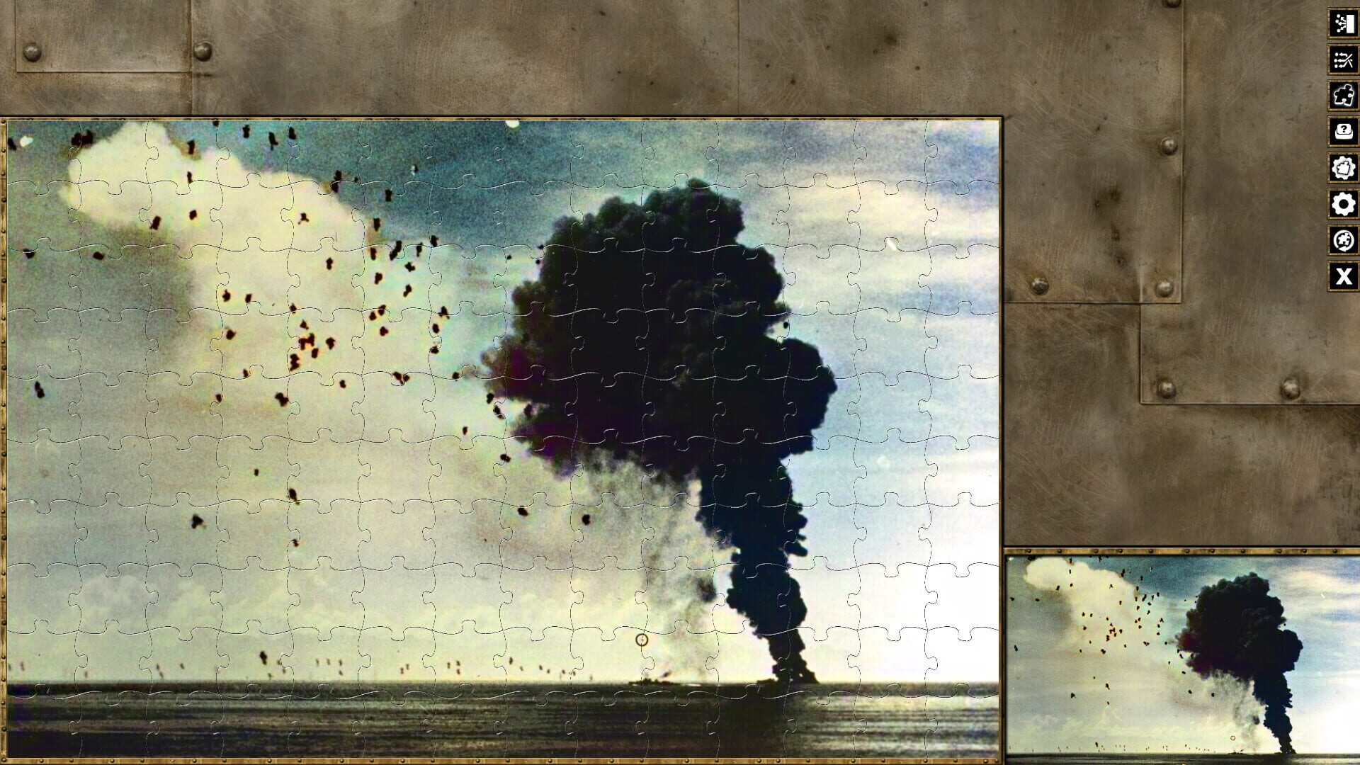 Pixel Puzzles WW2 Jigsaw: Battle of Leyte - Screenshot